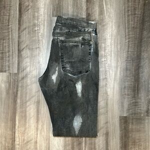 PRPS Blue Asphalt Effect Skinny Jeans (NWOT) - 34